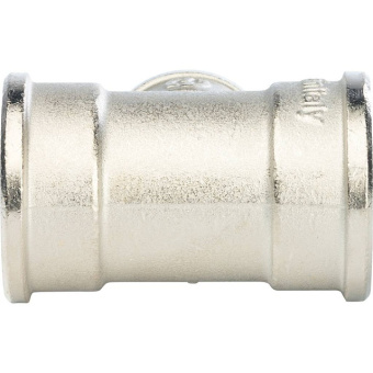 STOUT Тройник ВВ переходной никелированный 1"X1/2X1"