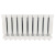 ALPHA 350 10 секций радиатор алюминиевый боковое подключение (белый RAL 9016)