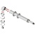 ROMMER RCA-6010-251000 Комплект дымохода АНТИЛЕД УНИВЕРСАЛЬНЫЙ 60/100 - 1000мм (кроме Immergas и Navien Deluxe 75/100 )