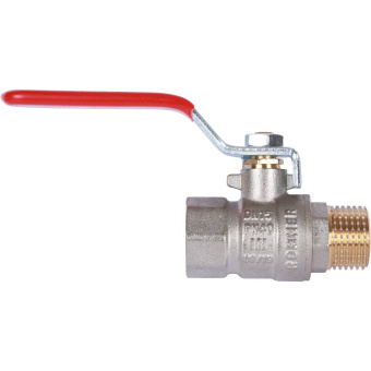 ROMMER Шаровой кран 1/2" ВН/НР, ручка рычаг