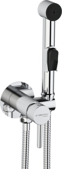 Гигиенический душ STWORKI Хельсинки HFHS51000 со смесителем, С ВНУТРЕННЕЙ ЧАСТЬЮ, хром