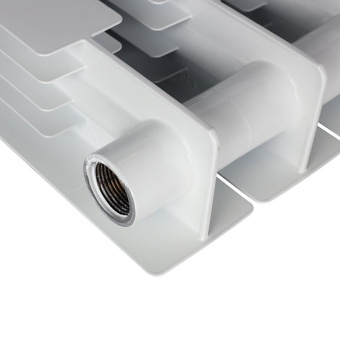 ALPHA 350 4 секций радиатор биметаллический боковое подключение (белый RAL 9016)