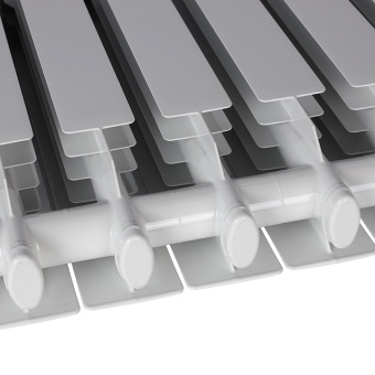 VEGA 500 8 секций радиатор алюминиевый боковое подключение (белый RAL 9016)