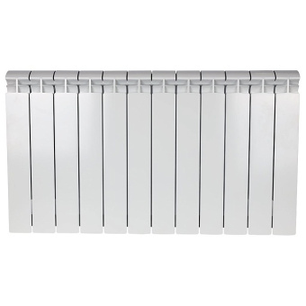 ALPHA 500 12 секций радиатор биметаллический боковое подключение (белый RAL 9016)