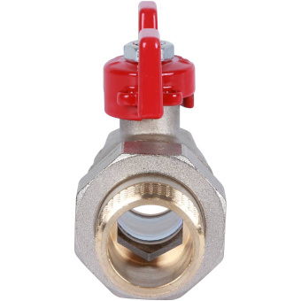 ROMMER Шаровой кран с американкой 3/4" ВН/НР, ручка бабочка