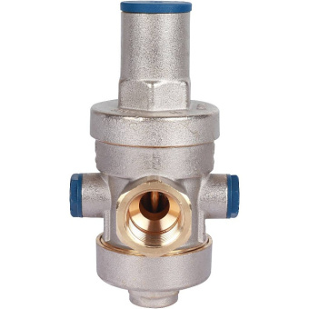 STOUT Редуктор давления PN25 вн/вн 1/2" с выходом под манометр