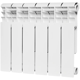 ROMMER Profi BM 350 (BI350-80-80-130) Profi BM 350 (BI350-80-80-130) 6 секций радиатор биметаллический (RAL9016)