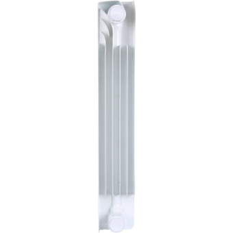 STOUT Space 500 9 секций радиатор биметаллический нижнее правое подключение RAL9016