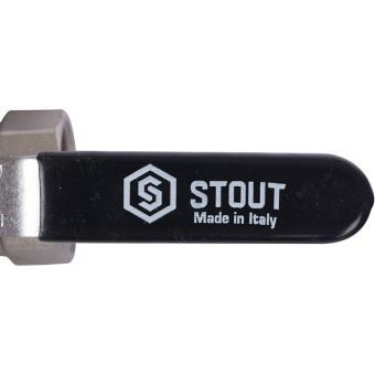STOUT SVB Кран шаровой стандартнопроходной, ВР/ВР, ручка рычаг 3/4"