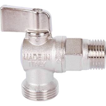 STOUT Кран шаровой угловой для бытовой техники 1/2" х 3/4"