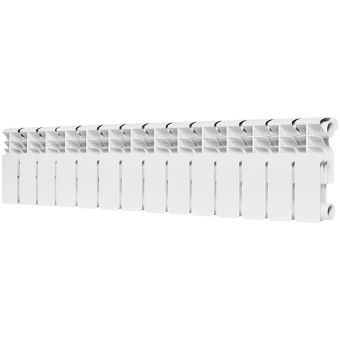 ROMMER Plus BM 200 Plus BM 200 14 секций радиатор биметаллический (RAL9016)