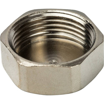 STOUT Заглушка ВР никелированная 1"