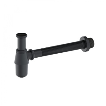 Сифон для раковины WONZON & WOGHAND, Темный графит (WW-88SS102-BGM)