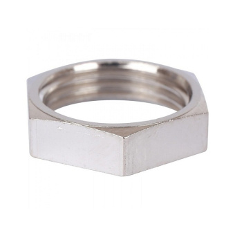 STOUT Контргайка никелированная 1/4"
