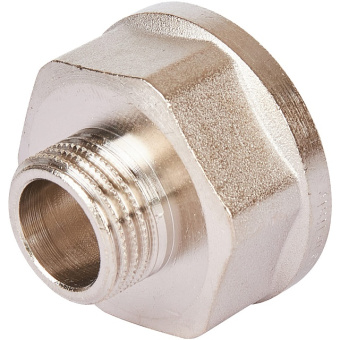 STOUT SFT-0073-000112 STOUT Переходник под ключ ВН никелированный 1"x1/2"