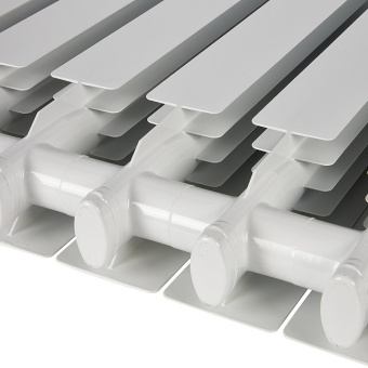 ALPHA 500 8 секций радиатор алюминиевый боковое подключение (белый RAL 9016)