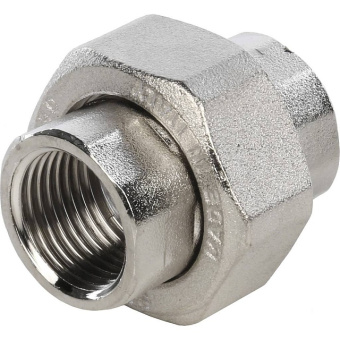 STOUT Разъемное соединение "американка" ВВ никелированное 1/2