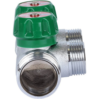 STOUT SMB-6850-013402 STOUT Коллектор регулирующий 1", 2 отвода 3/4" ЕК