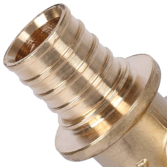 STOUT Угольник настенный с длинным нарезным патрубком 20-Rp 1/2"