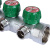 STOUT SMB-6849-011204 STOUT Коллектор регулирующий 1", 4 отвода 1/2" плоское уплотнение