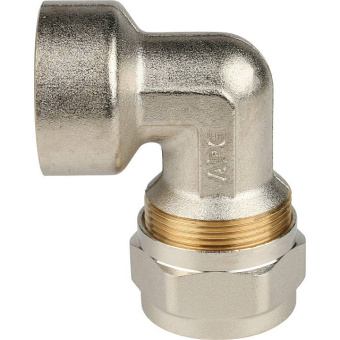 STOUT Угольник-переходник с внутренней резьбой 1"x26 для металлопластиковых труб винтовой