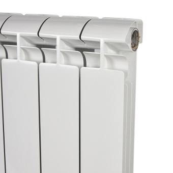 ALPHA 500 8 секций радиатор алюминиевый боковое подключение (белый RAL 9016)