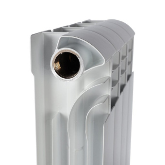 VEGA 500 4 секций радиатор биметаллический боковое подключение (белый RAL 9016)