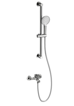 Смеситель для ванны с душевым гарнитуром WONZON & WOGHAND, Хром (WW-4560-CR)