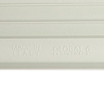 STOUT Bravo 500 10 секций радиатор алюминиевый боковое подключение RAL9010