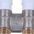 STOUT Коллектор распределительный 1", 3 отвода 1/2" плоское уплотнение