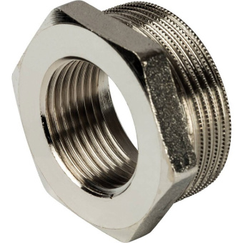 STOUT Футорка никелированная 1"1/2X1"