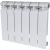 ALPHA 350 6 секций радиатор алюминиевый боковое подключение (белый RAL 9016)