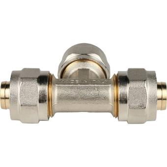 STOUT Тройник равнопроходный 20х20х20 для металлопластиковых труб винтовой