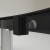 Душевой уголок STWORKI Эстерсунд DE019R80120200BLK 120x80 см профиль черный матовый