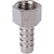 STOUT Штуцер ВР никелированный 1/4"x10