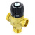 Клапан Н термосмесительный UNI-FITT 3/4" 30-65_С, смешение в центр, латунный