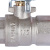 ROMMER Шаровой кран 1/2" ВН/НР, ручка рычаг