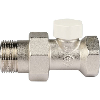 STOUT SVL Клапан запорно-балансировочный, прямой 3/4"