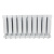 ALPHA 350 10 секций радиатор биметаллический боковое подключение (белый RAL 9016)