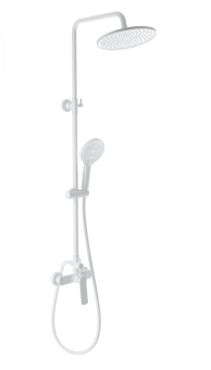 Душевая система WONZON & WOGHAND, Белый матовый (WW-B3200-MW)