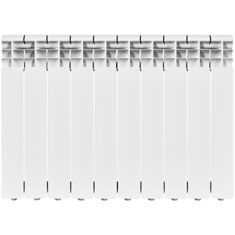 ROMMER Profi 500 (AL500-80-80-100) Profi 500 (AL500-80-80-100) 10 секции радиатор алюминиевый (RAL9016)