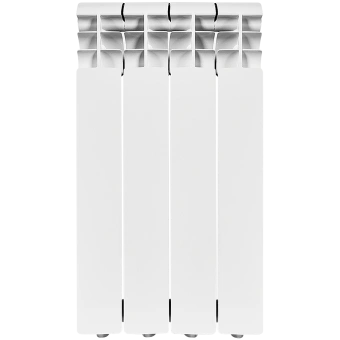 ROMMER Profi 500 (AL500-80-80-100) Profi 500 (AL500-80-80-100) 4 секции радиатор алюминиевый (RAL9016)