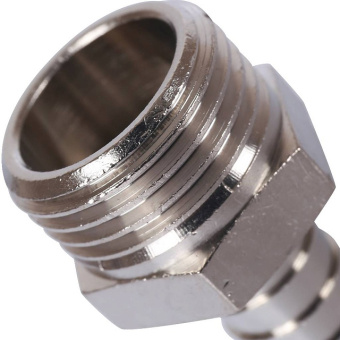 STOUT Штуцер НР никелированный 1/2"x12