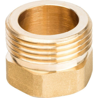 STOUT Разъемное соединение "американка" ВН, уплотнение под гайкой по плоскости, 3/4”