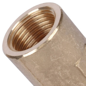 STOUT Угольник настенный с длинным нарезным патрубком 16-Rp 1/2"