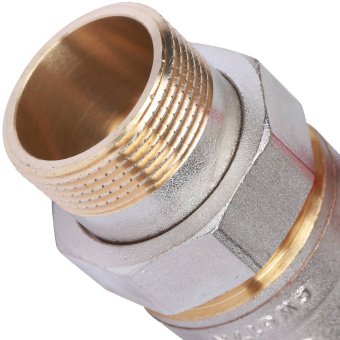 ROMMER Шаровой кран с американкой 1 1/4" ВН/НР, ручка бабочка