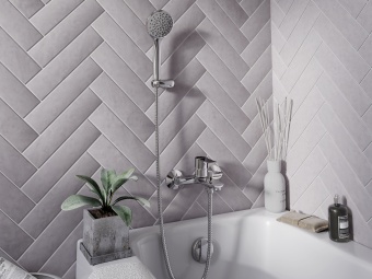 Смеситель для ванны с душем STWORKI by Damixa Хельсинки HFHS10000 хром