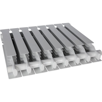 VEGA 500 8 секций радиатор алюминиевый боковое подключение (белый RAL 9016)