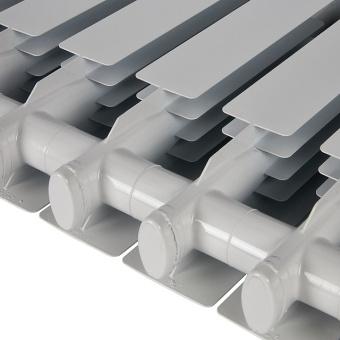 ALPHA 350 8 секций радиатор алюминиевый боковое подключение (белый RAL 9016)