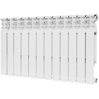 ROMMER Plus BM 500 Plus BM 500 12 секций радиатор биметаллический (RAL9016)